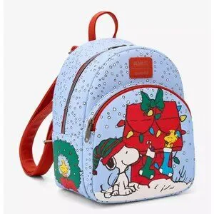 Loungefly | Bags | Loungefly Peanuts Snoopy Woodstock Snow Mini ...